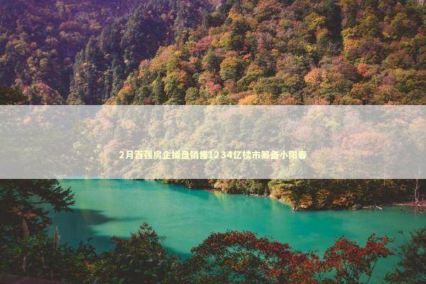 2月百强房企操盘销售1234亿楼市筹备小阳春