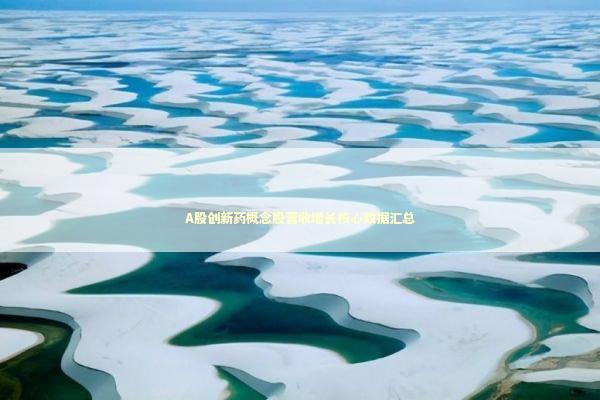 A股创新药概念股营收增长核心数据汇总